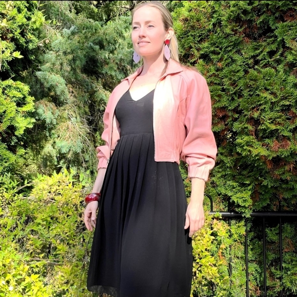 Wilfred Black Midi Dress - Picture 2 of 10